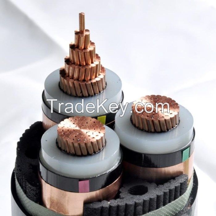 Medium Voltage XLPE Power Cable insulated power cable armoured cable