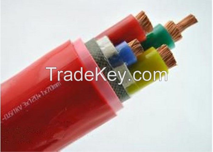 Flexible silicon Rubber Insulation/Rubber Mixture Sheath Power Cable