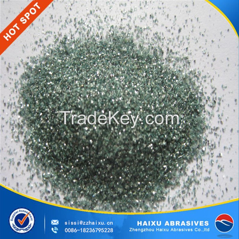 99.0%SiC high purity for grinding cutting silicon carbide green grains