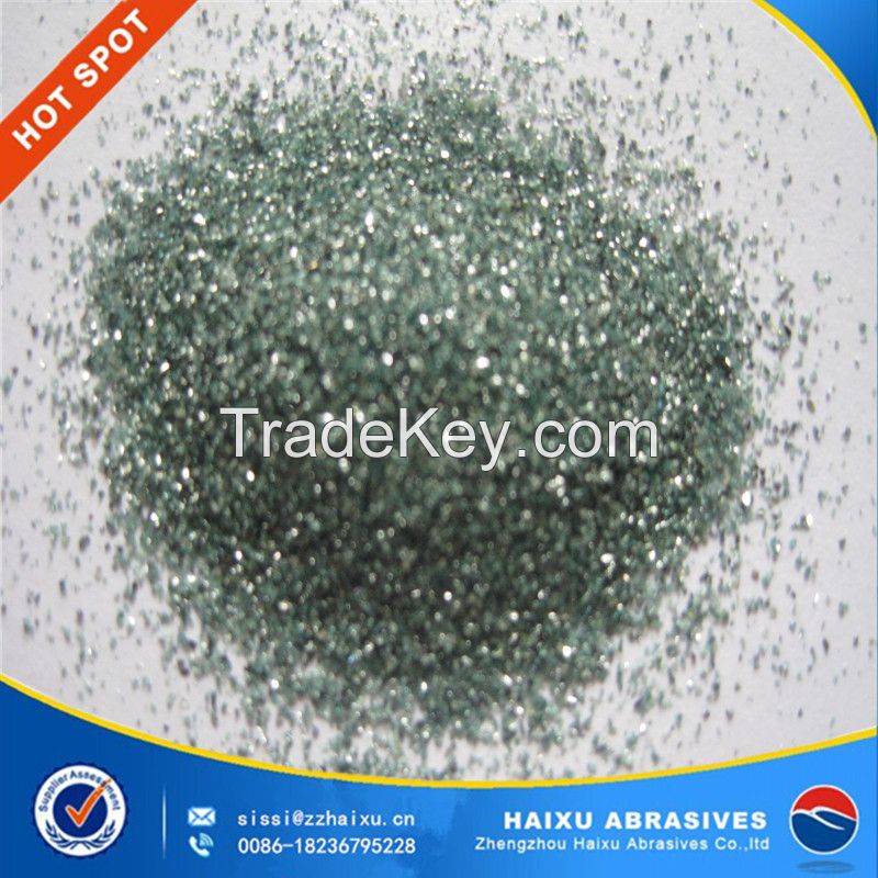 99.0%SiC high purity for grinding cutting silicon carbide green grains