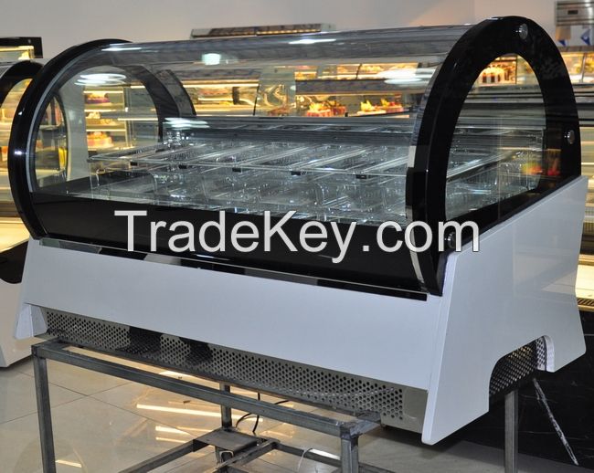 Mini/ Counter / table top ice cream display showcase