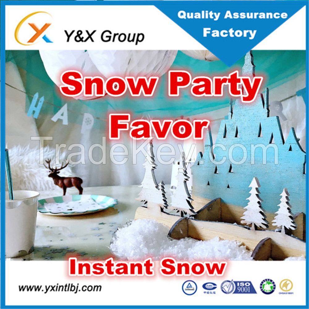 artificial magic instant fake snow