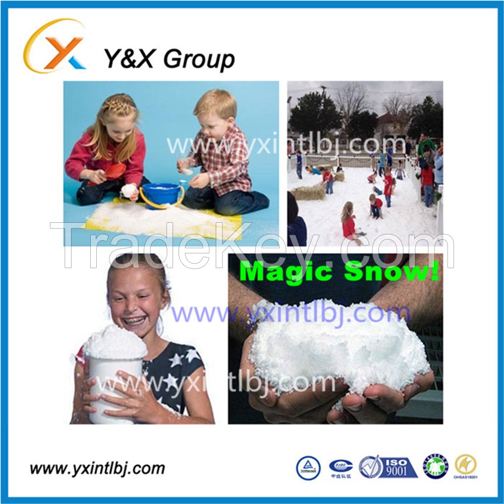 kid toys artificial magic instant fake snow