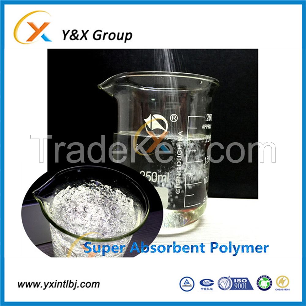 agriculture soil improvement and water saving super absorbent polymer