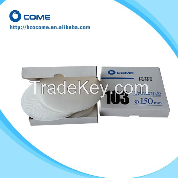 55mm quantitative qualitative filter paper for laboratory