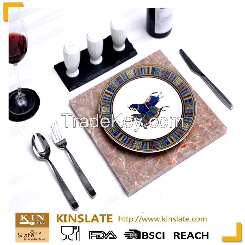 Manufacture Stone slate tableware with most popular design and good price