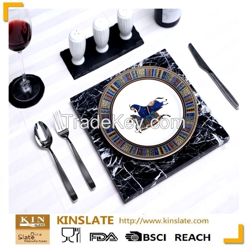 Manufacture Stone slate tableware with most popular design and good price