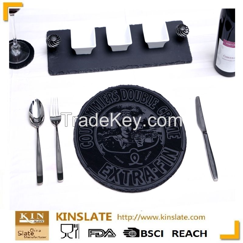 Manufacture Stone slate tableware with most popular design and good price