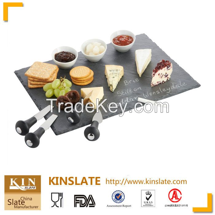 Hot Tableware Natural Slate Food Serving Tray/Placemats