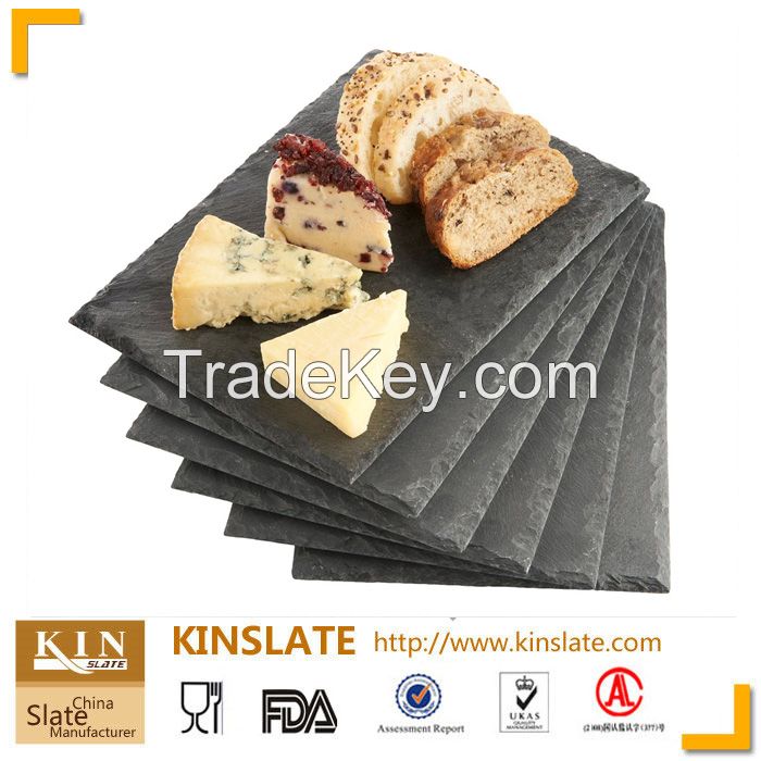 Hot Tableware Natural Slate Food Serving Tray/Placemats