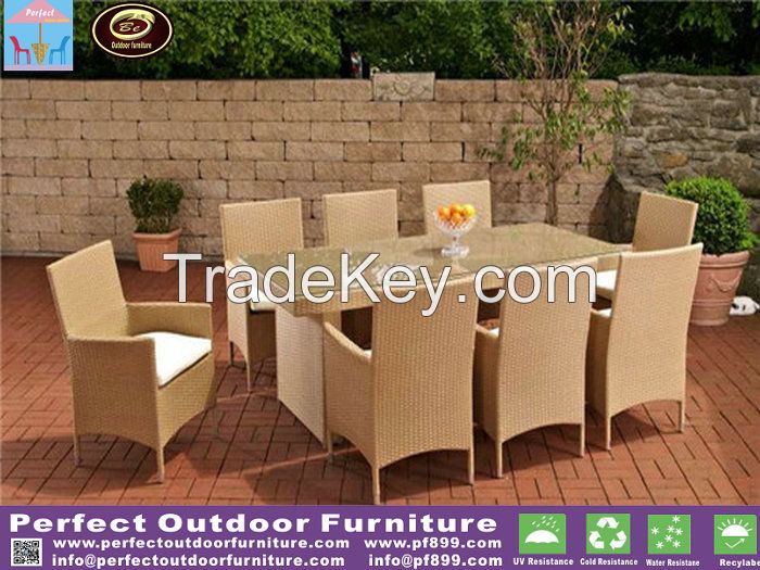outdoor garden dining table