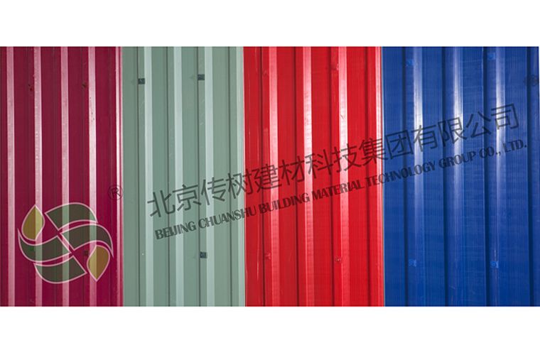 CHUNSHU Plant Fiber Hollow Roof Sheet for roof and wall