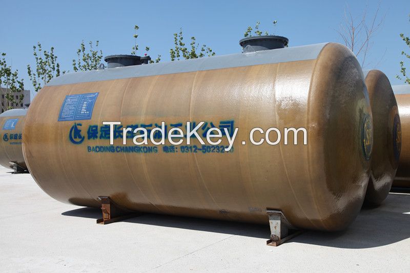 horizontal storage oil tank