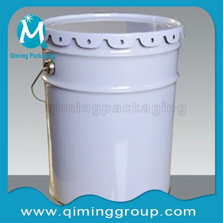 Chemical Packaging Metal Tin Pails Tin Buckets