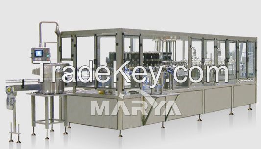 Plastic Bottle I.V.infusion Washing, Filling and Sealing Machine