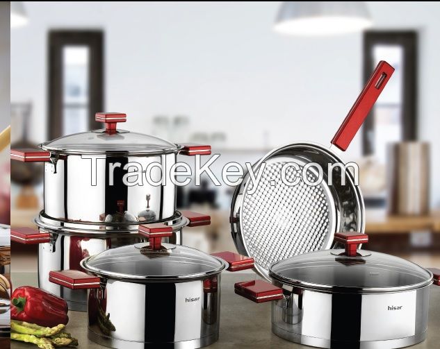 Milano Stainless Steel Pot Set