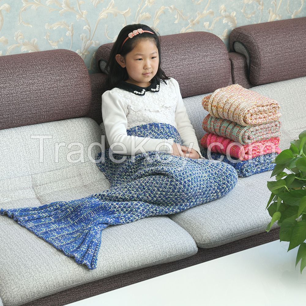 crochet Mermaid Tail Blanket ,Easter or Birthday gift ,any size available mermaid blanket