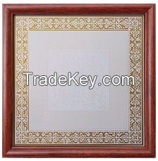 Artistic Aluminum Ceiling Panel with Silk Printing Pattern for Home Decoration