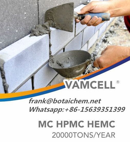 hpmc cellulose ether for ceramic tile adhesive