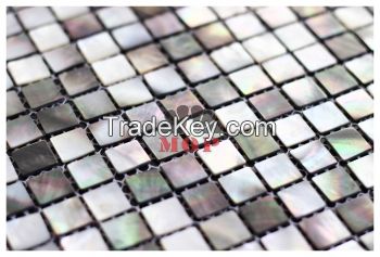 mother of pearl tile wall mosaic bathroom