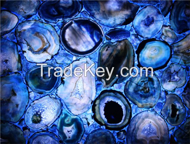 stone slab kitchen countertop agate board