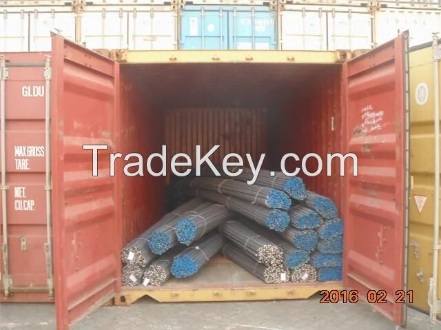 deformed steel rebar in coil by Container