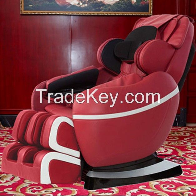 Zero-Gravity Massage Chair with foot Roller  (PU leathe