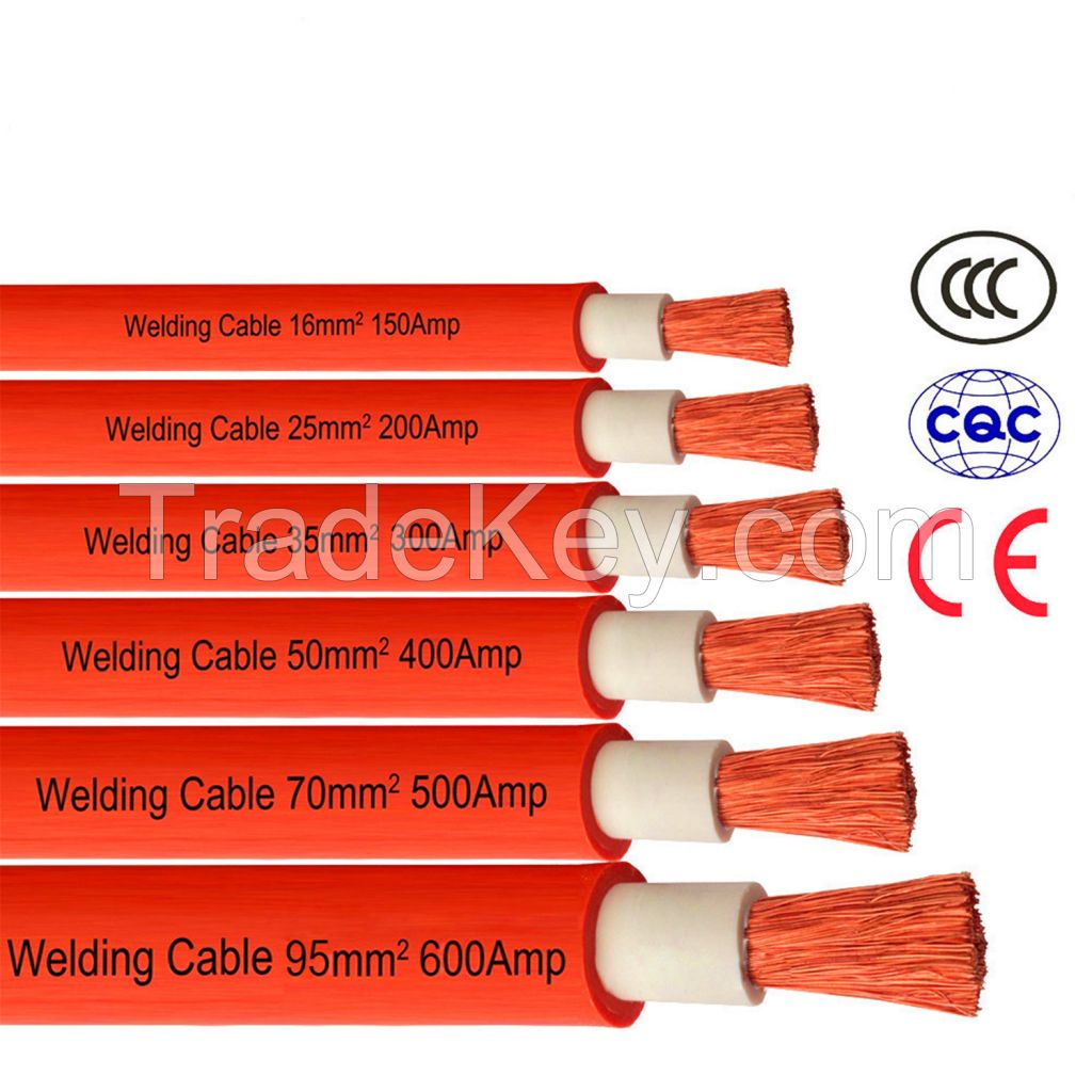 Flexible Multi Stranded Double Rubber Insulated flexible Welding Cable