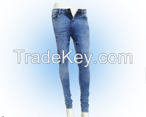 Nice fashion pakistan design women denim tight rippied jeans