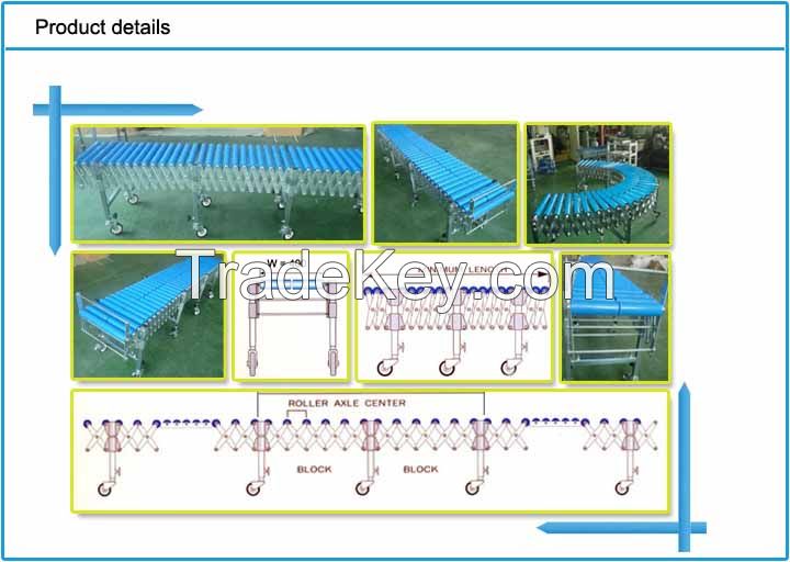 Flexible PP Roller Conveyor