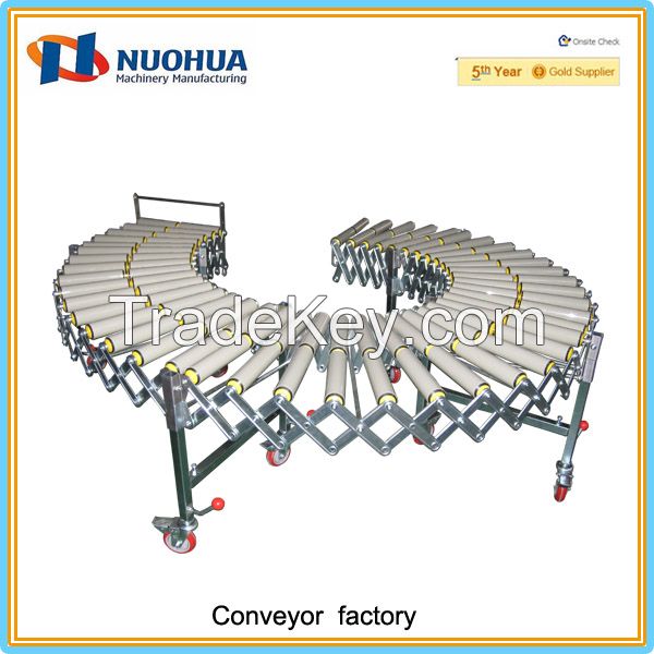 Flexible Plastic Roller Conveyor