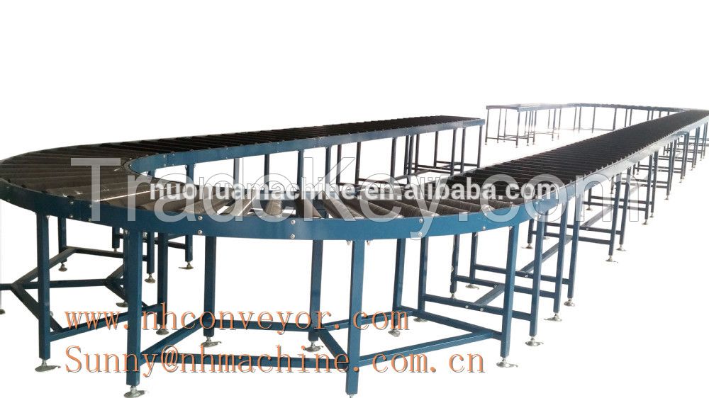 belt/roller conveyor system for warhouse/pallet,assembly line