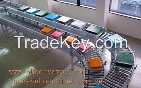 belt/roller conveyor system for warhouse/pallet,assembly line