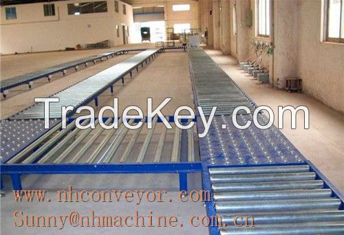 belt/roller conveyor system for warhouse/pallet,assembly line