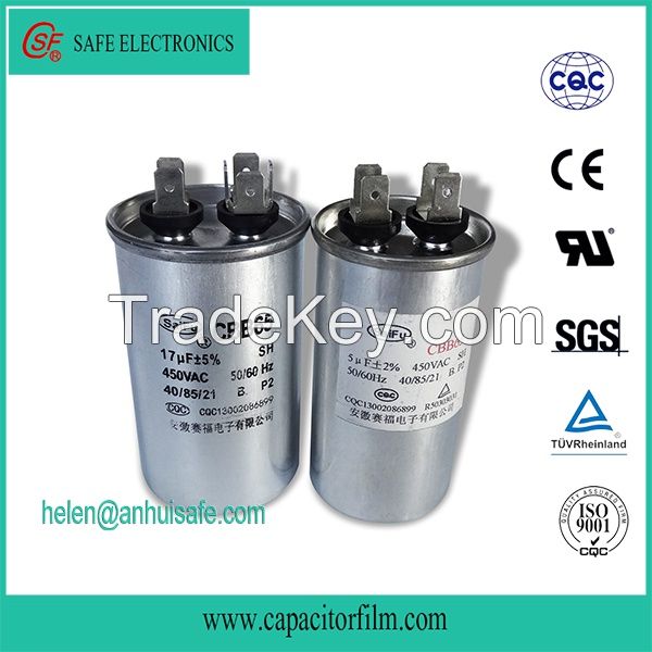 CBB65 capacitor 450v for air conditioner