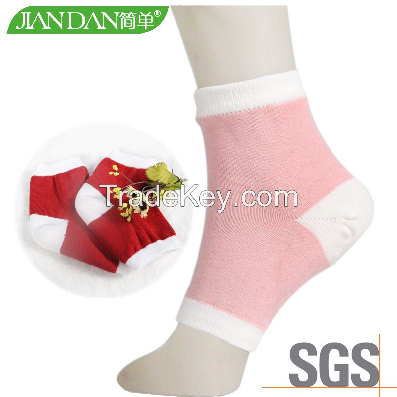 Spa foot Sleeve footcare foot socks gel moisture spa heel socks