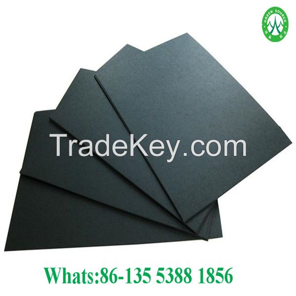 Black paper  chipboard black color paper  black cardboard for shoping