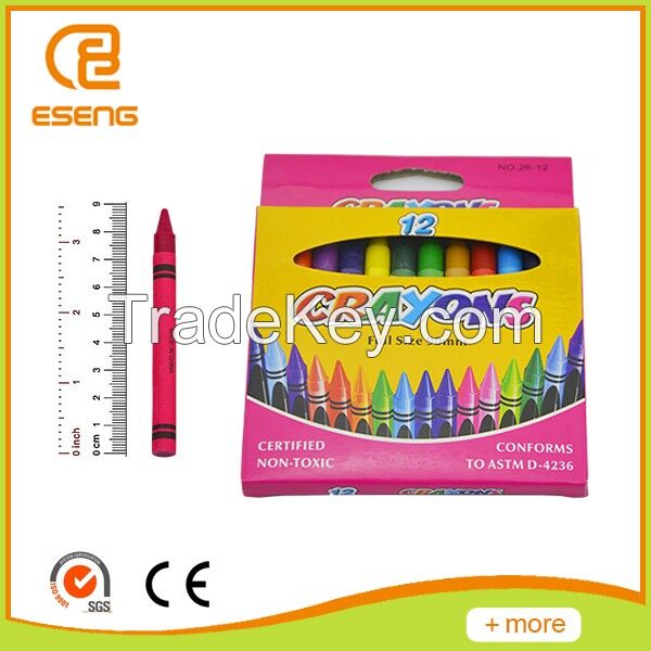 E Seng hot sell 6 colors little kids painting crayons 