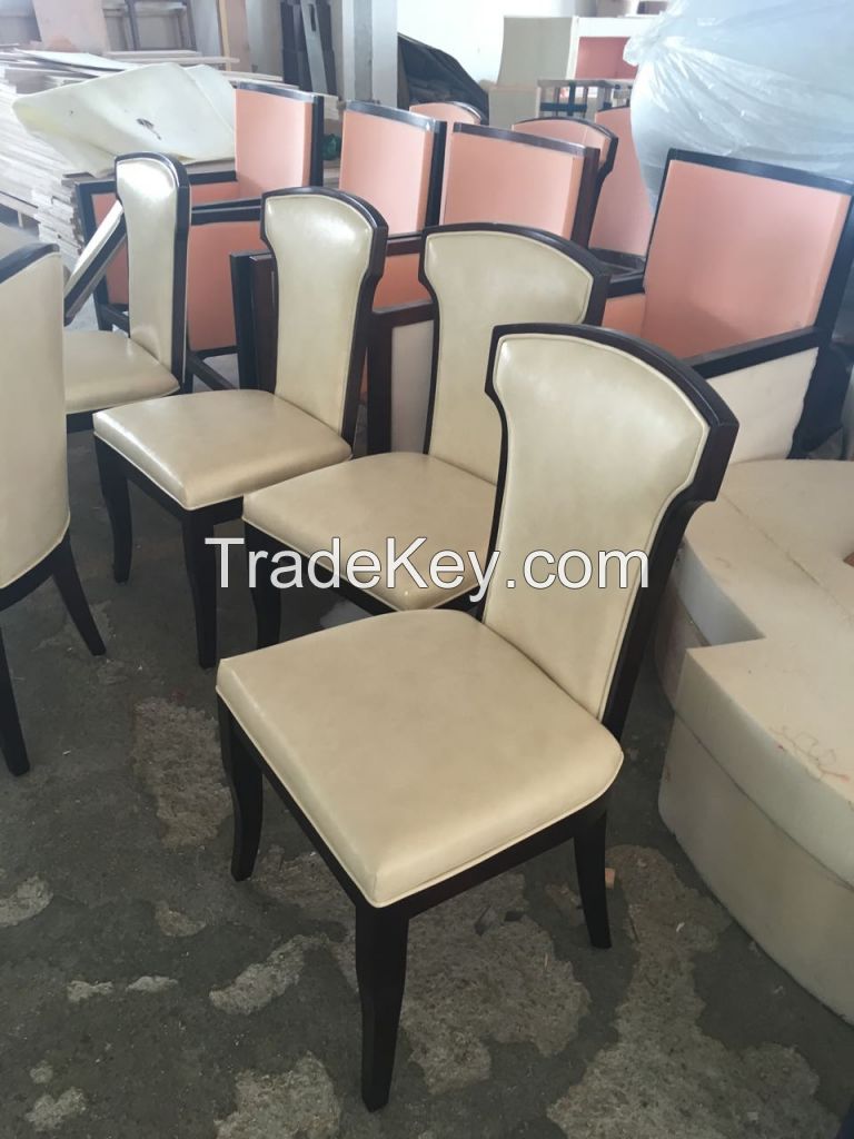 Popular New design louis antique dining chair in hotel dining furniture