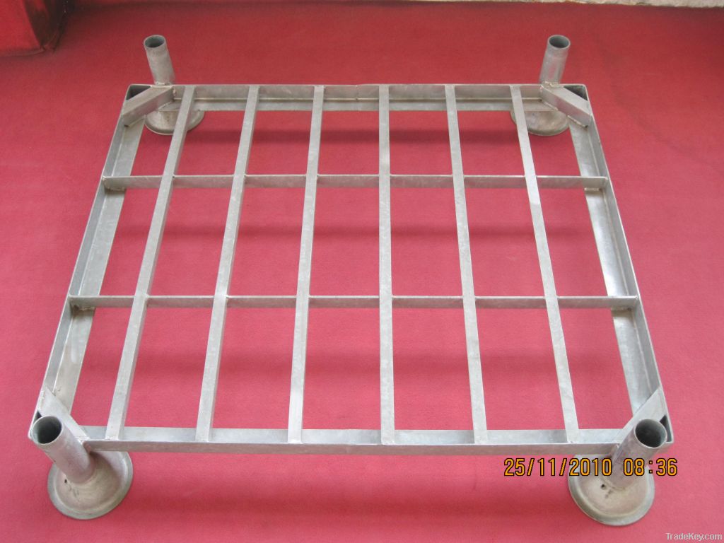 steel rack, stackable pallet rack, metal pallet rack