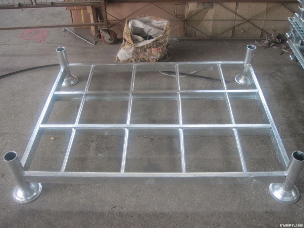 steel rack, stackable pallet rack, metal pallet rack