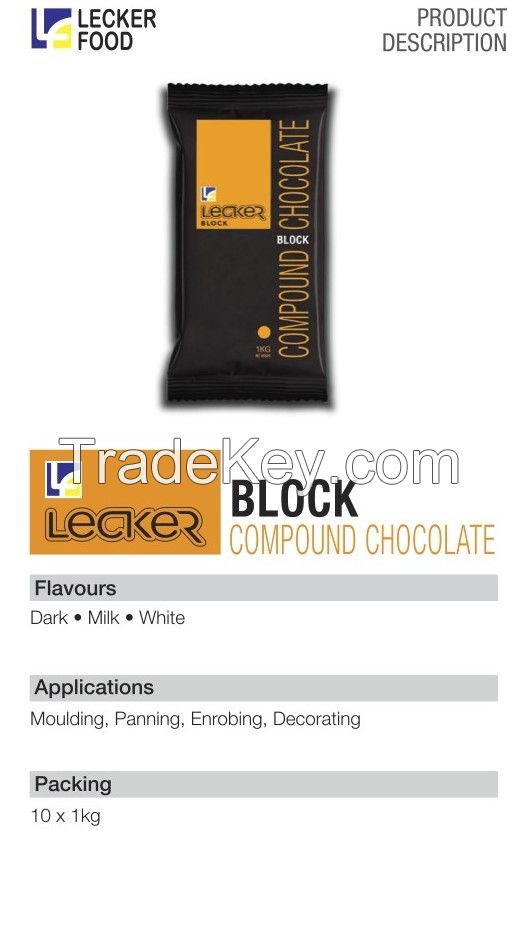 Lecker Block - Compound Chocolate Block