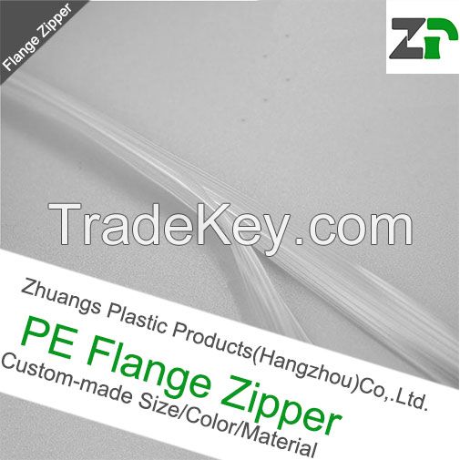 flange zipper