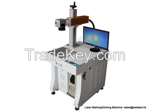Desktop fiber laser marking machine for metal and nonmetal