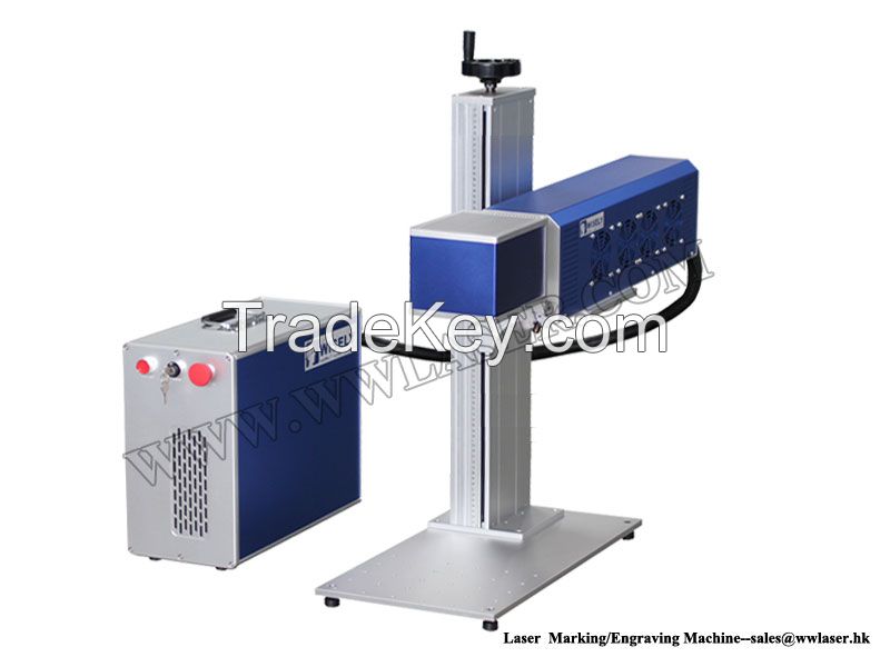 Portable 30w/60w/100w CO2 laser marking/engraving/cutting machine