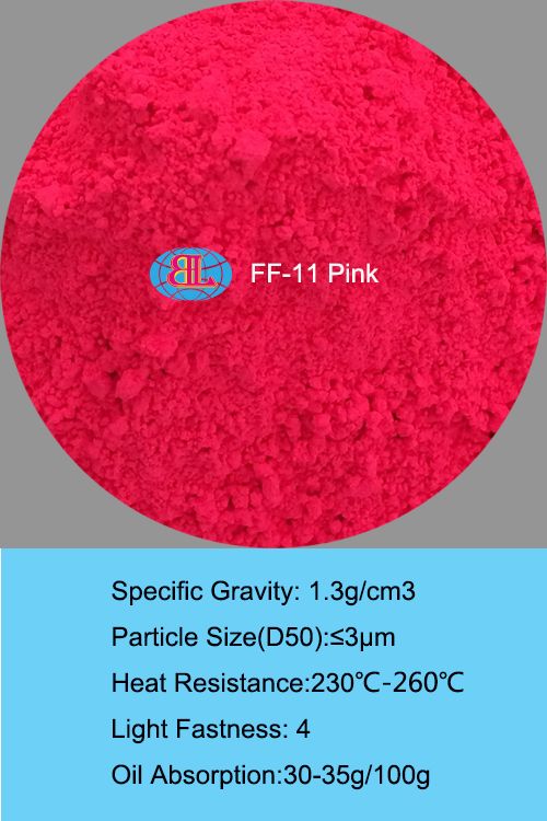 Daylight Organic Fluorescent Pigment for Rubber/Plastic-Red series