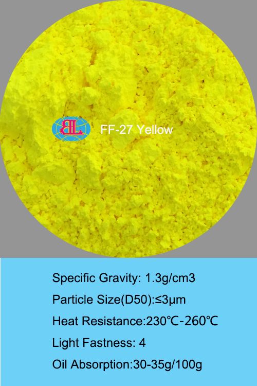 Yellow Daylight Organic Fluorescent Pigment for Rubber/Plastic, TPU, EVA, masterbatch