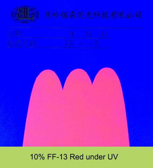 Fluorescent Pigment for polymer masterbatch, plastic, PVC, paint, coating, ink