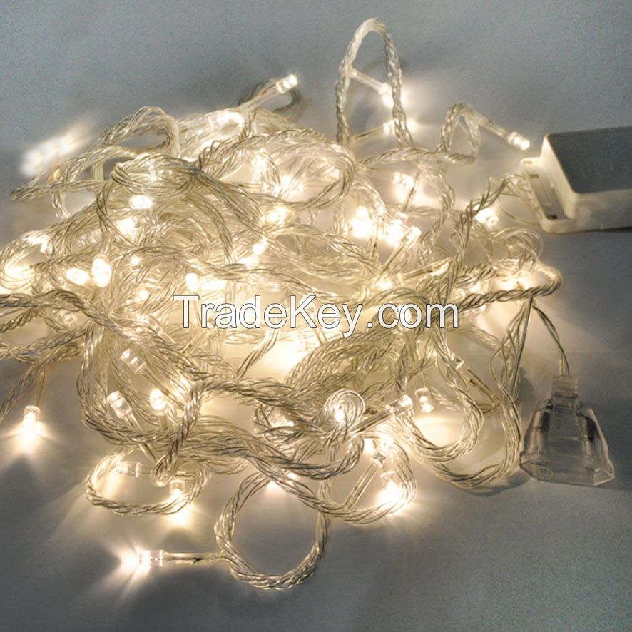 100 LED String Blinker Light Cable Festival Party Home Decoration