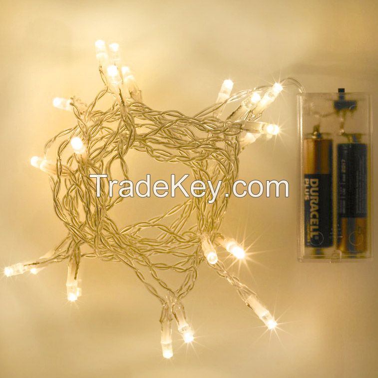 20 LED Sparkly String Light Cable Decoration Battery